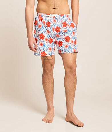 Michelob Ultra Hawaiian Stretch Swim Trunks thumbnail 2