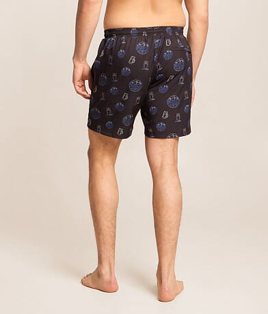 Busch Light Neon Stretch Swim Trunks thumbnail 4