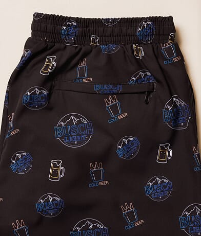 Busch Light Neon Stretch Swim Trunks thumbnail 5