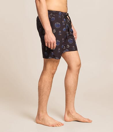 Busch Light Neon Stretch Swim Trunks thumbnail 3
