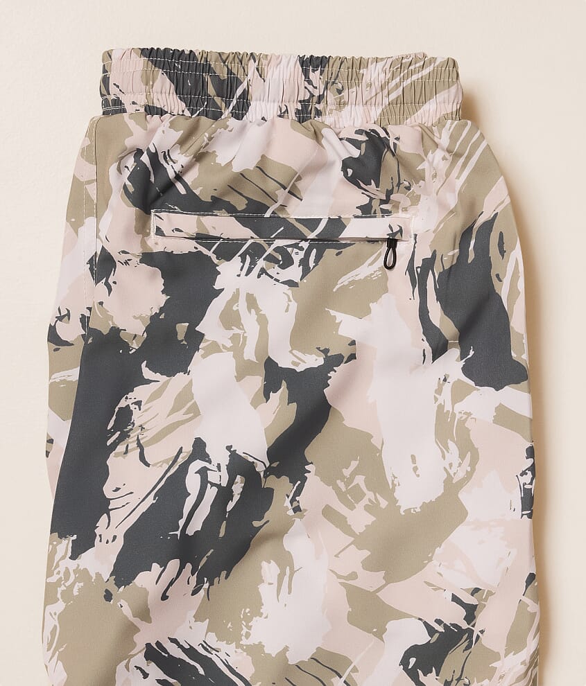 Busch Light Camo Stretch Swim Trunks