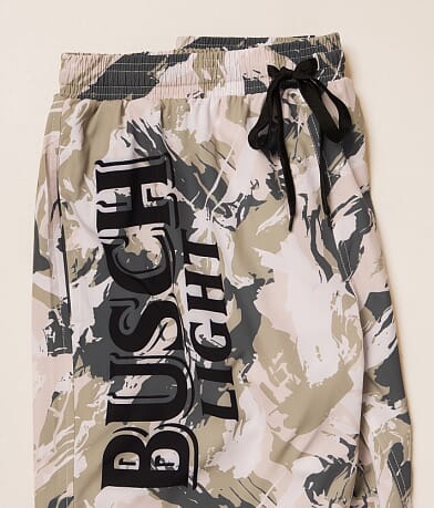 Busch Light Camo Stretch Swim Trunks thumbnail 6
