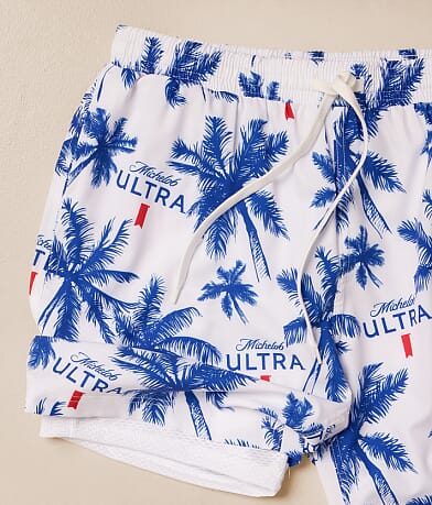Michelob Ultra Palm Stretch Swim Trunks thumbnail 6