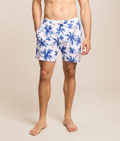 Michelob Ultra Palm Stretch Swim Trunks thumbnail 2
