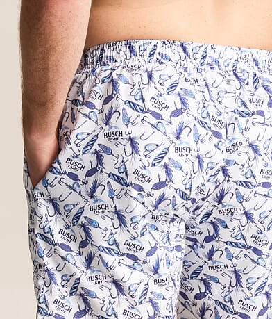 Busch Light Bass Lures Stretch Swim Trunks thumbnail 5