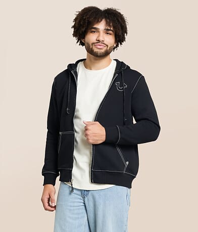 True Religion Big T Hoodie front view