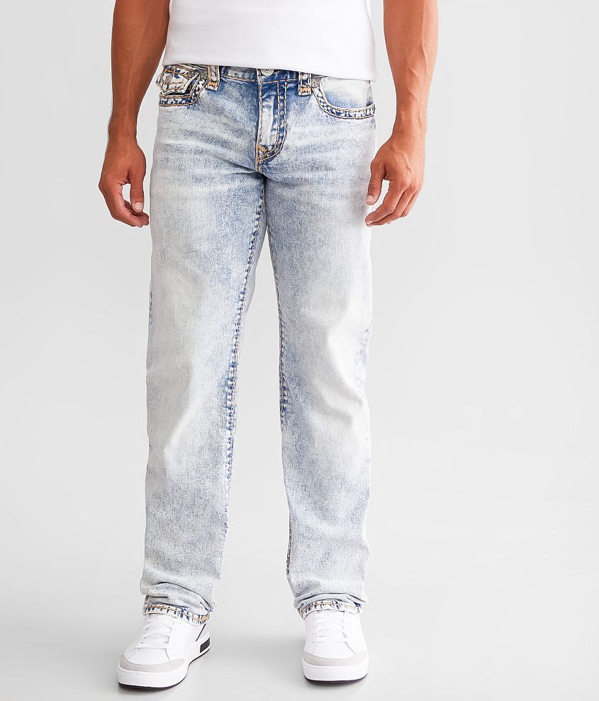 True Religion Ricky Relaxed Straight Stretch Jean - Men's in Retro |