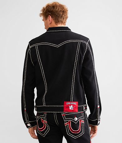 True Religion Jimmy Denim Stretch Jacket back view