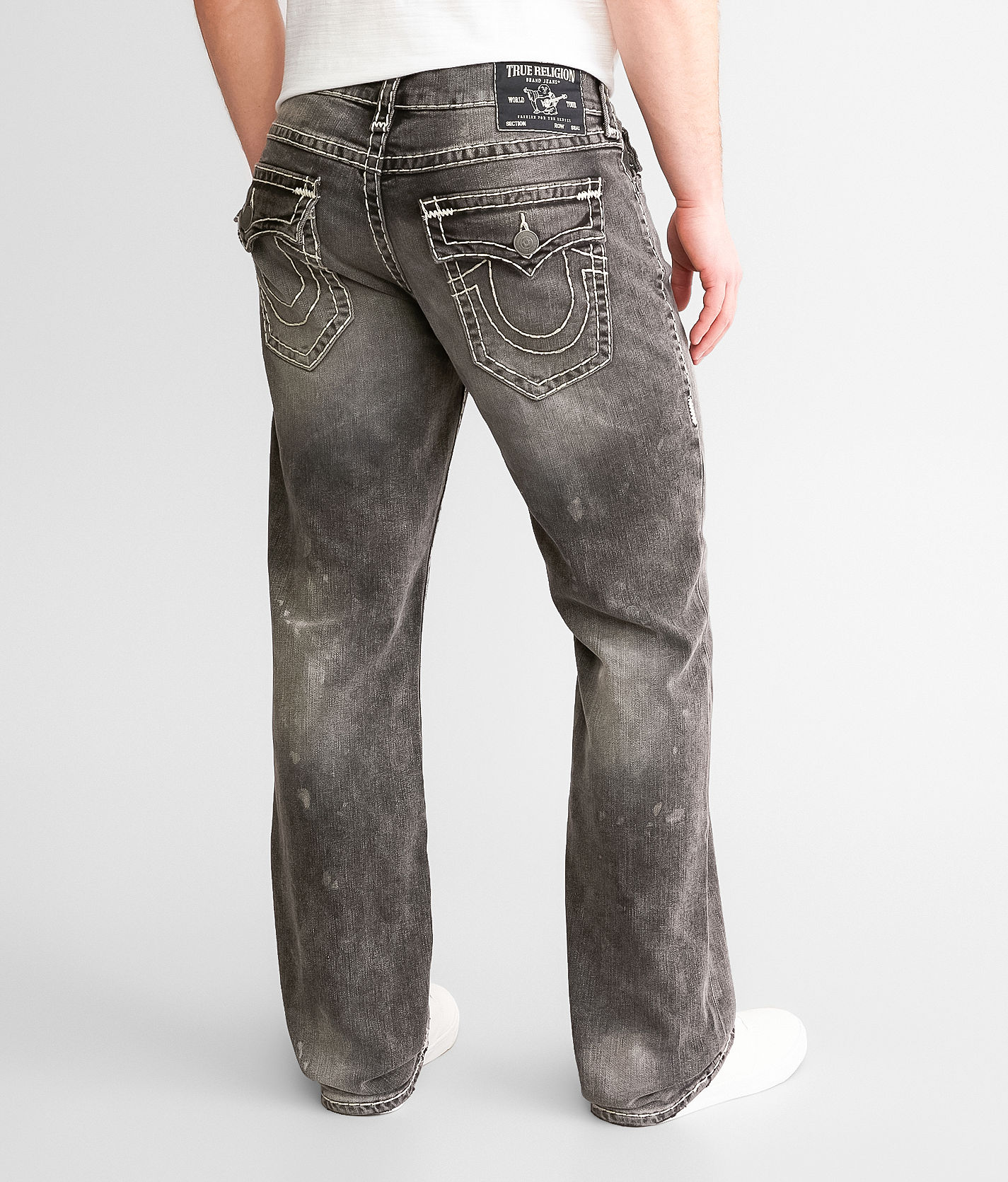 Grey true shop religion jeans