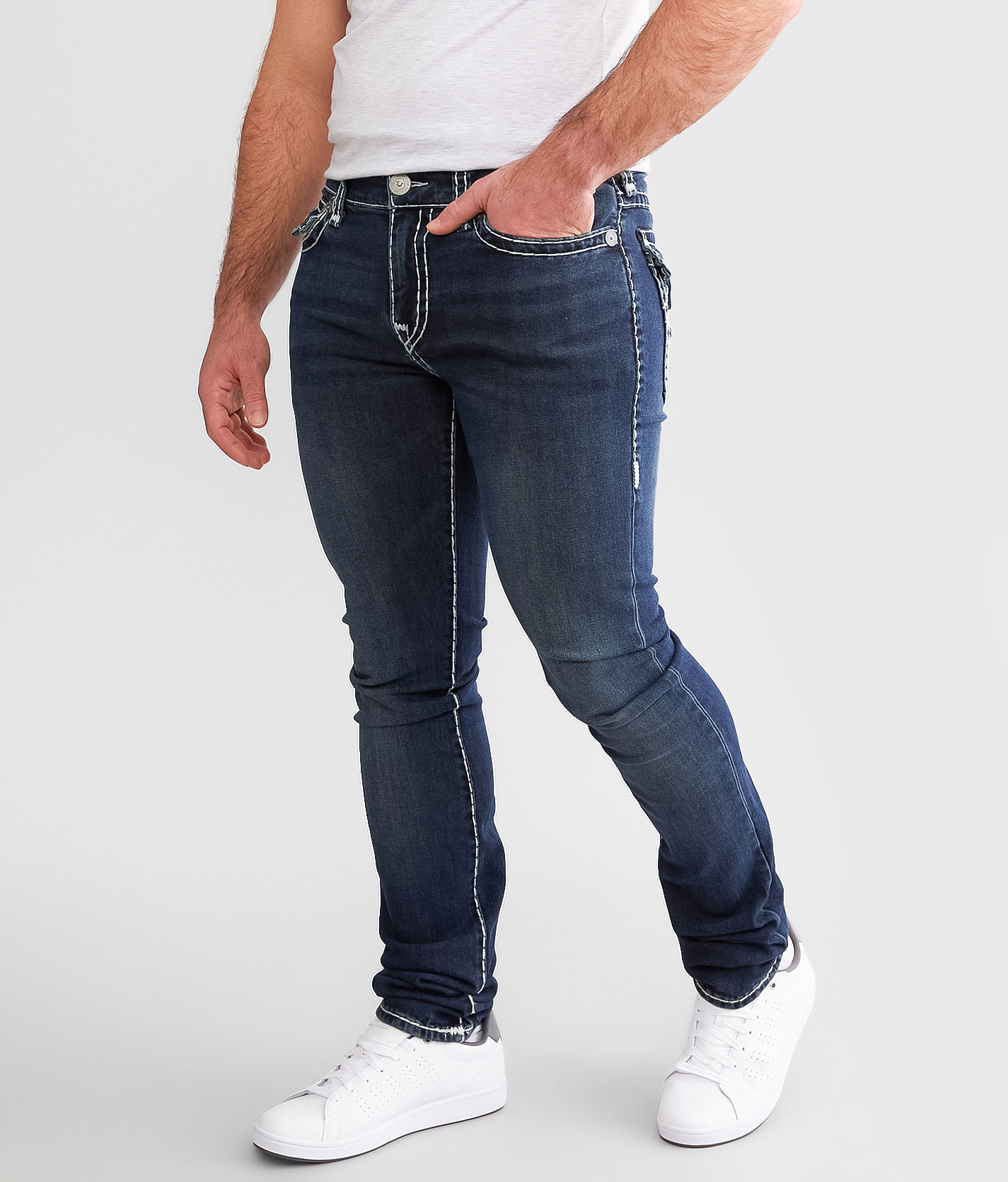 True Religion Rocco Relaxed Skinny Stretch Jean - Men's Jeans in