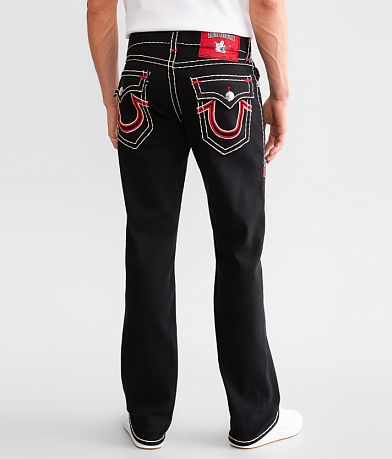 True Religion Ricky Relaxed Straight Stretch Jean BACK