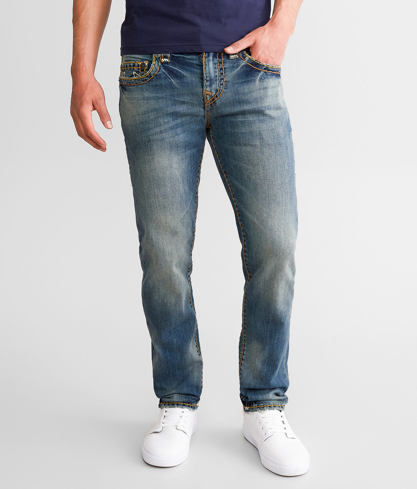 True Religion Rocco Relaxed Skinny Stretch Jean - Men's Jeans in