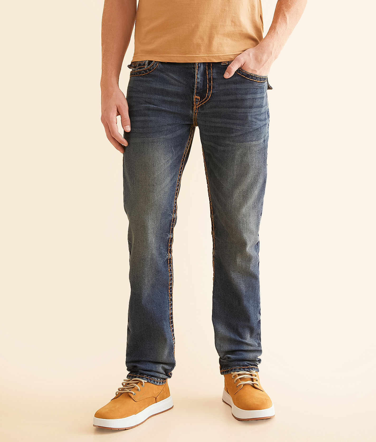 True Religion Rocco Relaxed Skinny Stretch Jean - Men