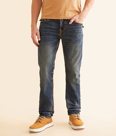 True Religion Rocco Relaxed Skinny Stretch Jean front view