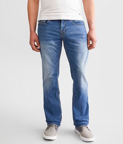 True Religion Ricky Relaxed Straight Stretch Jean front view