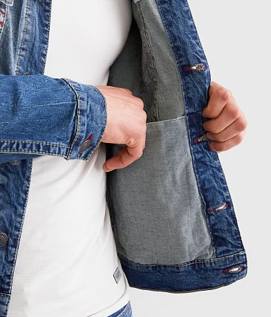 True Religion Big T Jimmy Stretch Denim Jacket MISC_DETAIL_2