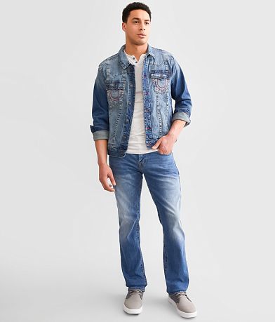 True Religion Big T Jimmy Stretch Denim Jacket MISC_DETAIL_3
