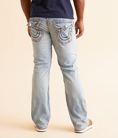 True Religion Relaxed Billy Boot Stretch Jean BACK