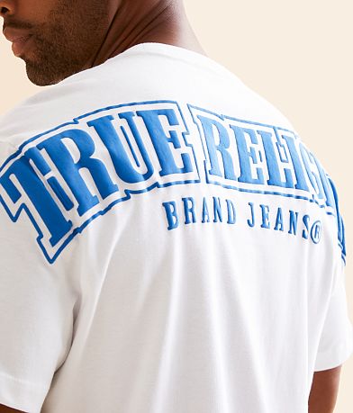 True Religion Relaxed Overseam Puff T-Shirt BACK