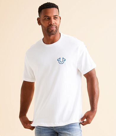 True Religion Relaxed Overseam Puff T-Shirt FULL_RIGHT_SIDE