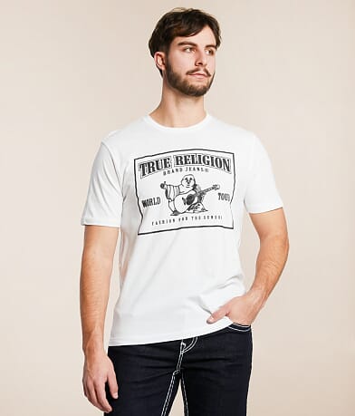 True Religion Puff Crew T-Shirt front view