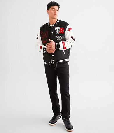 True Religion Playboy Good Bunny Varsity Jacket MISC_DETAIL_5