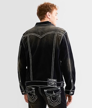 True Religion Jimmy Velvet Jacket BACK