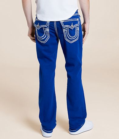 True Religion Ricky Relaxed Straight Stretch Jean BACK