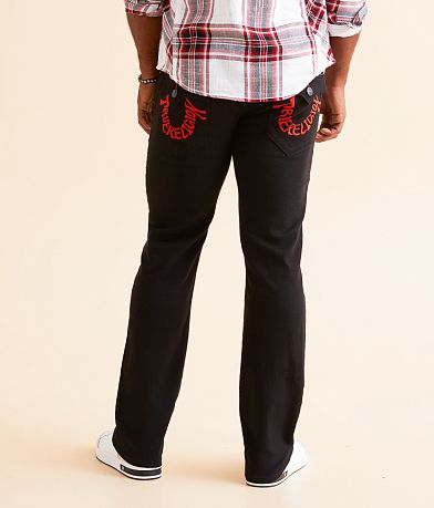 True Religion Ricky Relaxed Straight Stretch Jean BACK