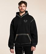 【TRUE RELIGION 】スウェット(送料込み) 6PM X TRUE RELIGION ICONS HOODIE OPEN LEG JOGGER