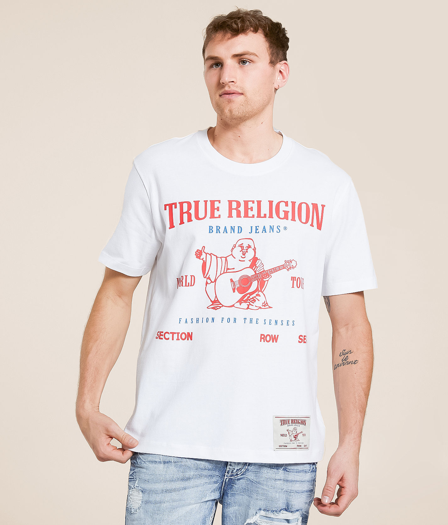 [新品] TRUE RELIGION SECTION ROW SEAT True Religion Section Row Seat Boot Cut Jeans Size 30 x 28