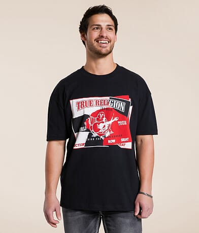 True Religion Torn T-Shirt front view