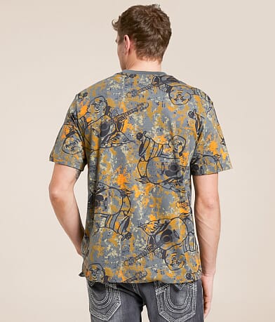 True Religion Hunting Camo T-Shirt BACK