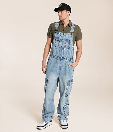 True Religion Denim Double Cargo Overalls MISC_DETAIL_3