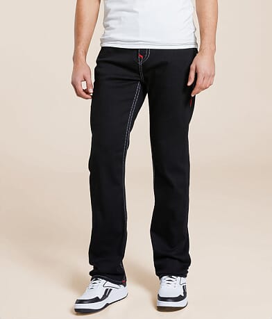 True Religion Ricky Relaxed Straight Stretch Jean front view