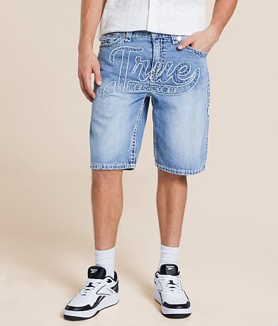 True Religion Bobby Relaxed Baggy Short front view