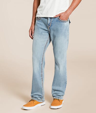 True Religion Ricky Relaxed Straight Stretch Jean front view