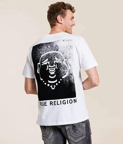True Religion Buddha Face T-Shirt front view