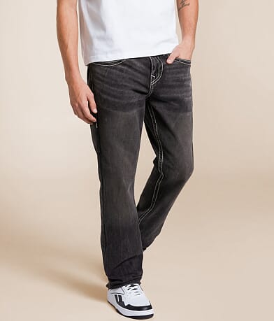 True Religion Ricky Relaxed Straight Stretch Jean front view