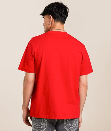 True Religion Mesh Box Logo T-Shirt BACK