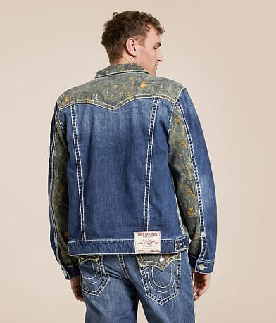 True Religion Super Jimmy Denim Jacket BACK