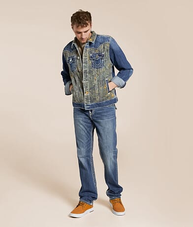 True Religion Super Jimmy Denim Jacket front view