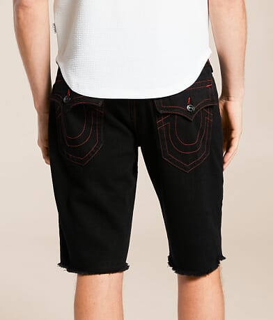 True Religion Ricky Relaxed Straight 12&quot; Short BACK