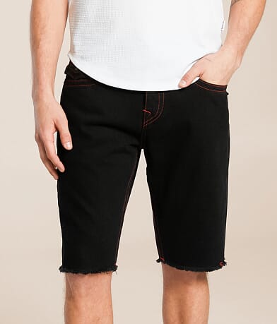 True Religion Ricky Relaxed Straight 12" Short front view