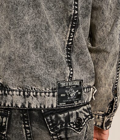 True Religion Super Oversized Denim Jacket MISC_DETAIL_1