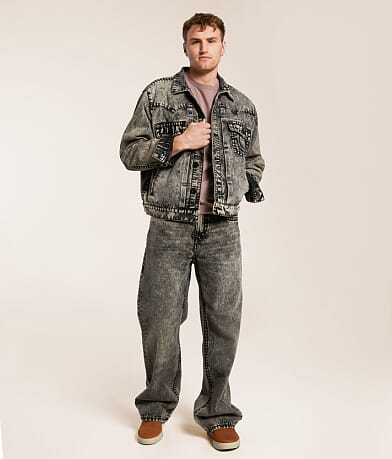 True Religion Super Oversized Denim Jacket MISC_DETAIL_4