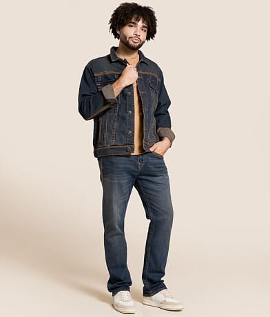 True Religion Ricky Relaxed Straight Jean front view
