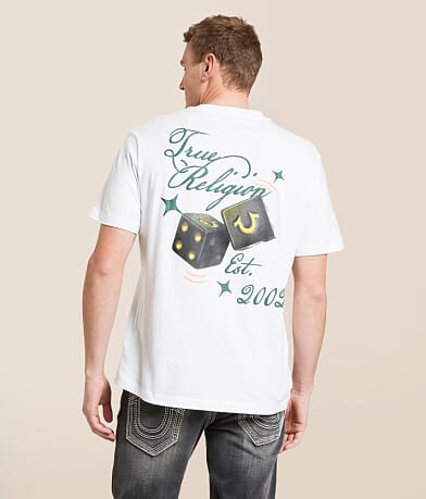 True Religion Dice T-Shirt front view
