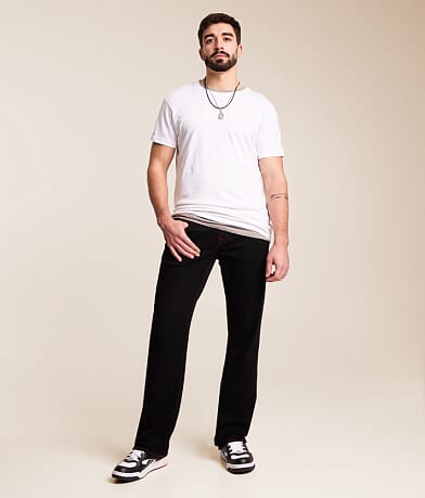 True Religion Ricky Relaxed Straight Jean front view