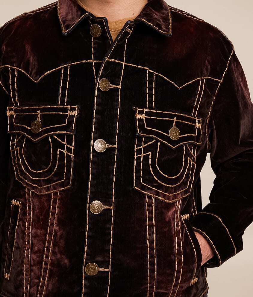 Oversized Velvet Jacket